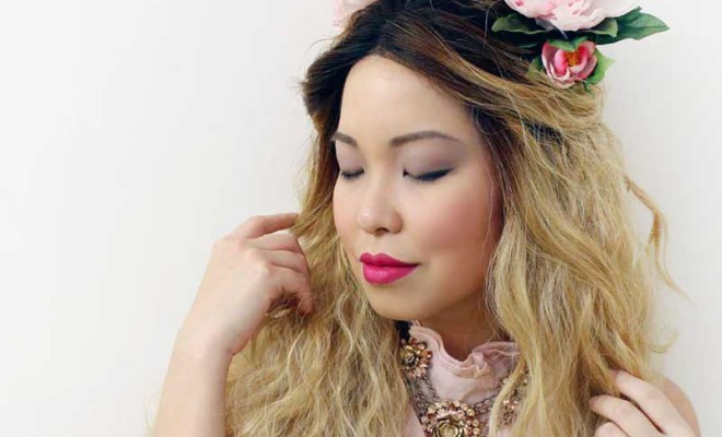 Modern Day Marie Antoinette Halloween Makeup Look with Lancôme Auda[City]