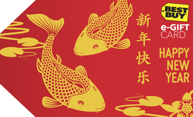 Celebrate the Lunar New Year with Best Buy Gift Cards